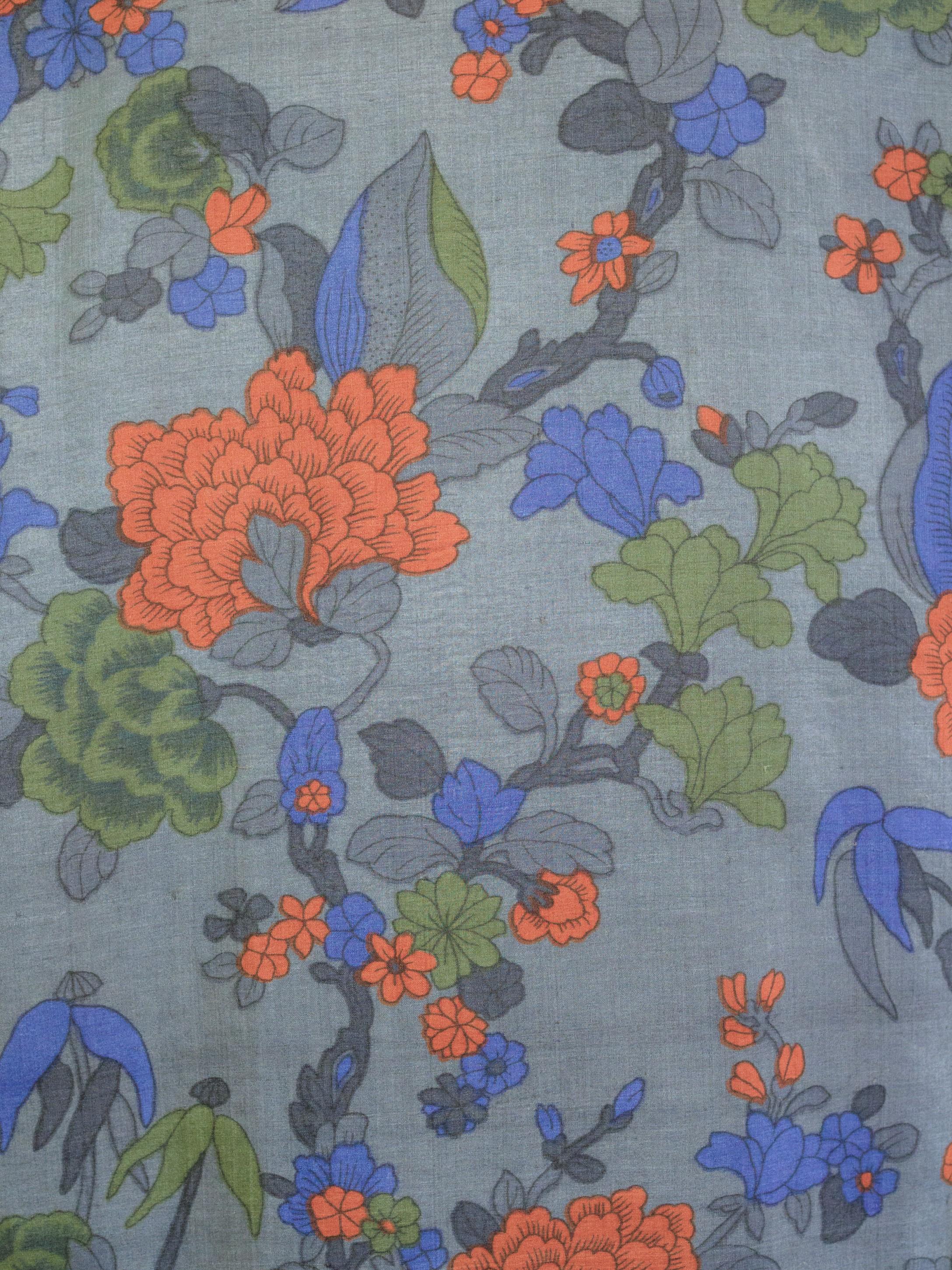 Yves Saint Laurent Rive Gauche set in printed silk number 55220 Fall Winter 1979 12