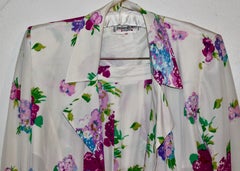 Yves Saint Laurent Rive Gauche Silk Pants Suit