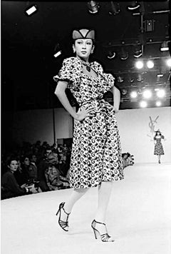 Yves Saint Laurent "rive gauche" SS 1987 Three Pieces Embroidered Cotton Set