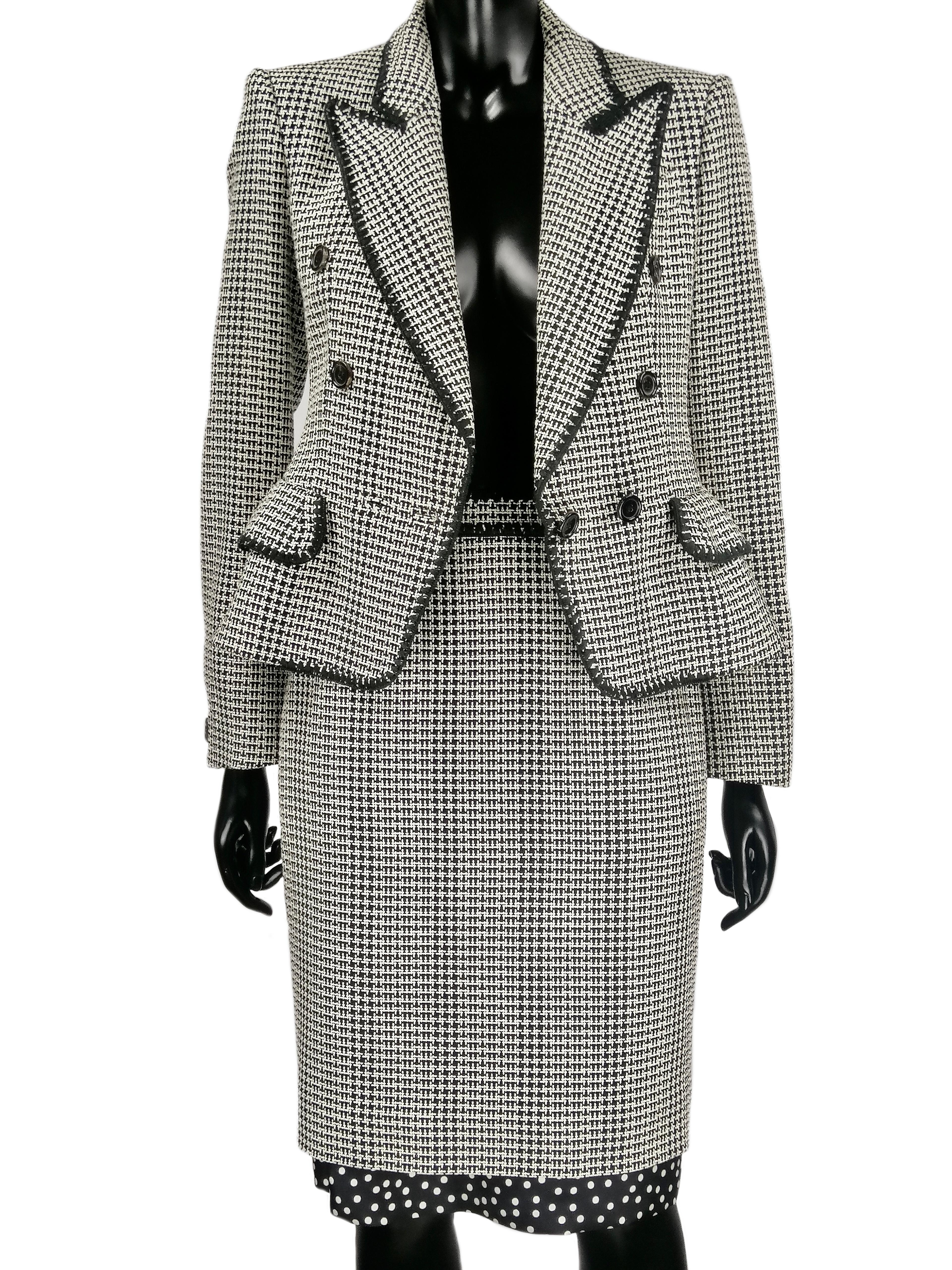 YVES SAINT LAURENT Rive Gauche suit For Sale 7
