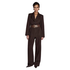 Yves Saint Laurent Rive Gauche Maßgeschneiderter Jumpsuit 1990er Jahre