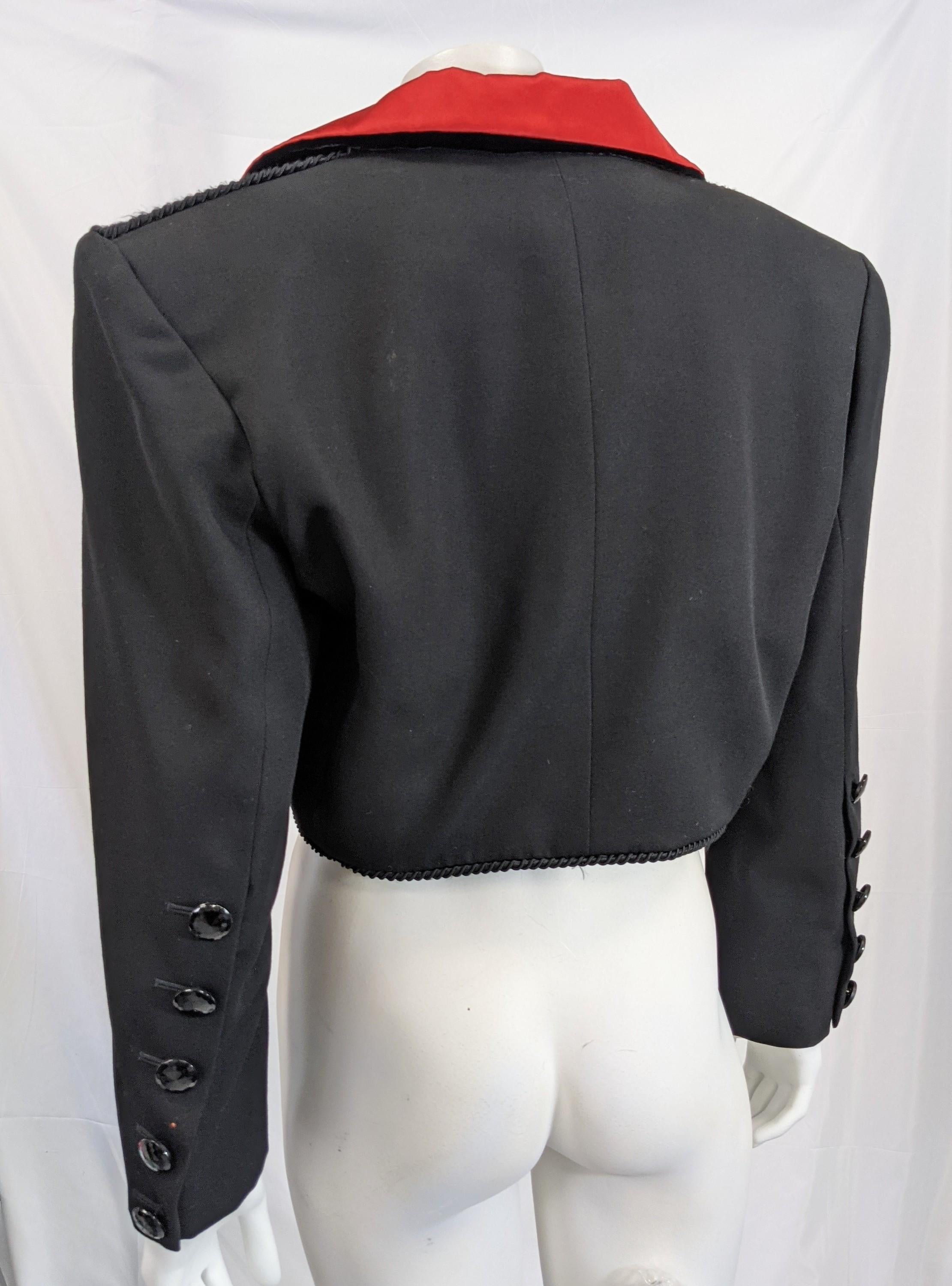 crop tuxedo jacket