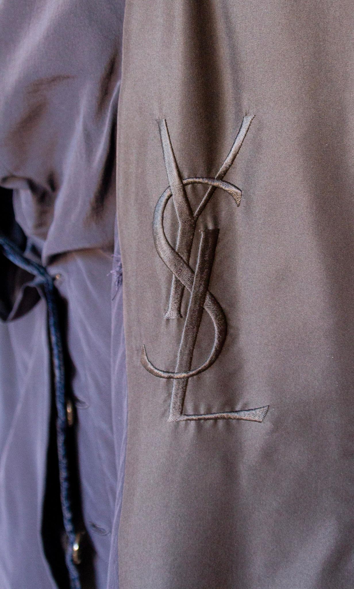 Yves Saint Laurent Rive Gauche Velvet Jacket  1