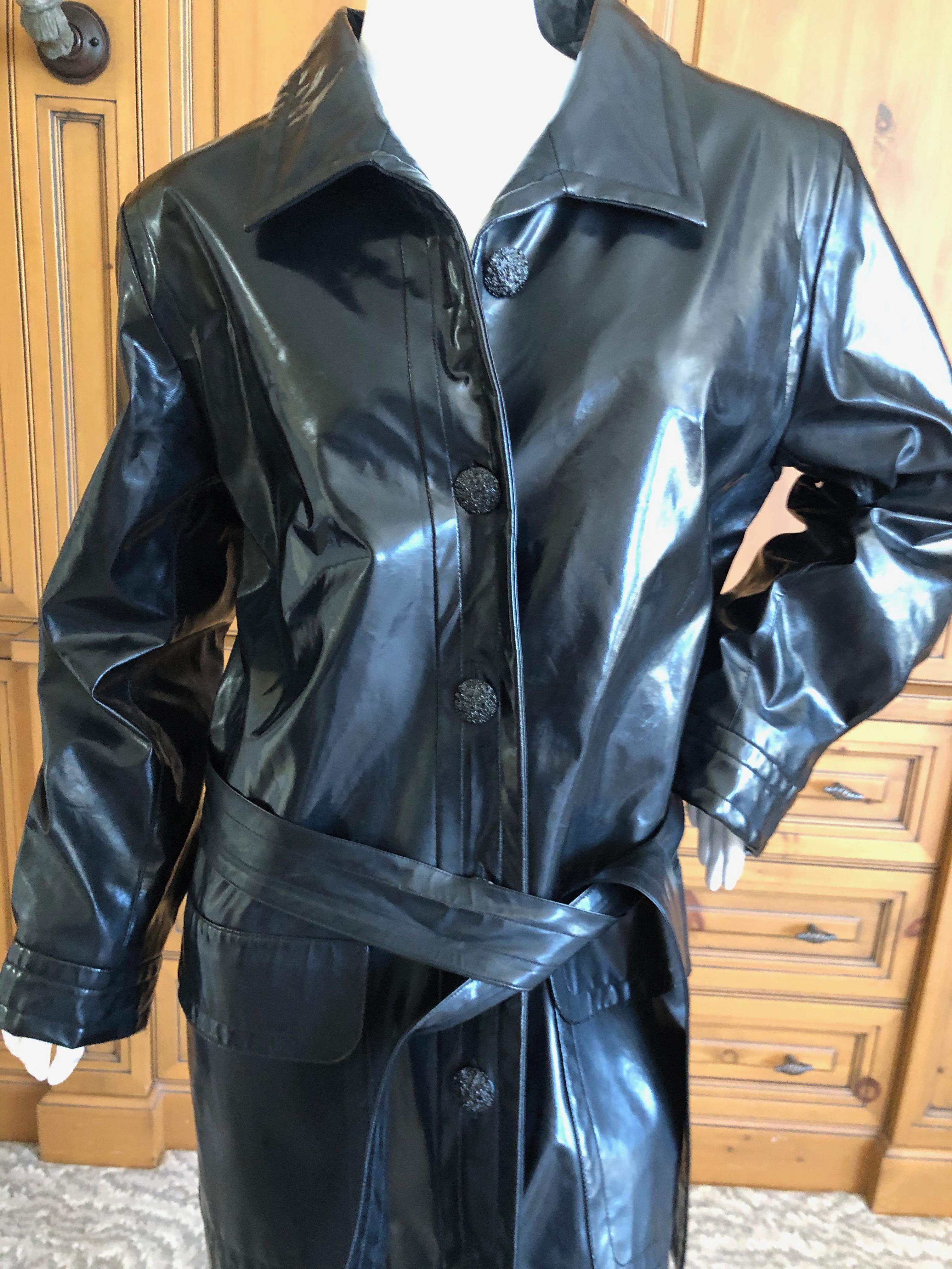 yves saint laurent vintage leather jacket