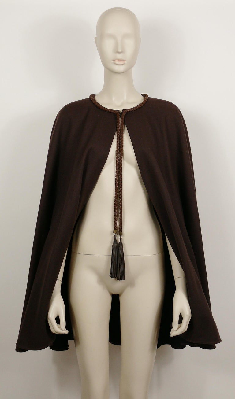 トップシークレット vintage YSL manto poncho aq - ポンチョ