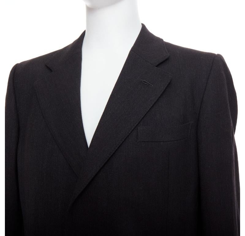 YVES SAINT LAURENT Rive Gauche Manteau surdimensionné gris 100 % laine FR48 M
Référence : PRWU/A00002
Marque : Yves Saint Laurent
Collectional : Rive Gauche
MATERIAL : Laine
Couleur : Gris
Motif : Solide
Fermeture : bouton
Doublure : Tissu