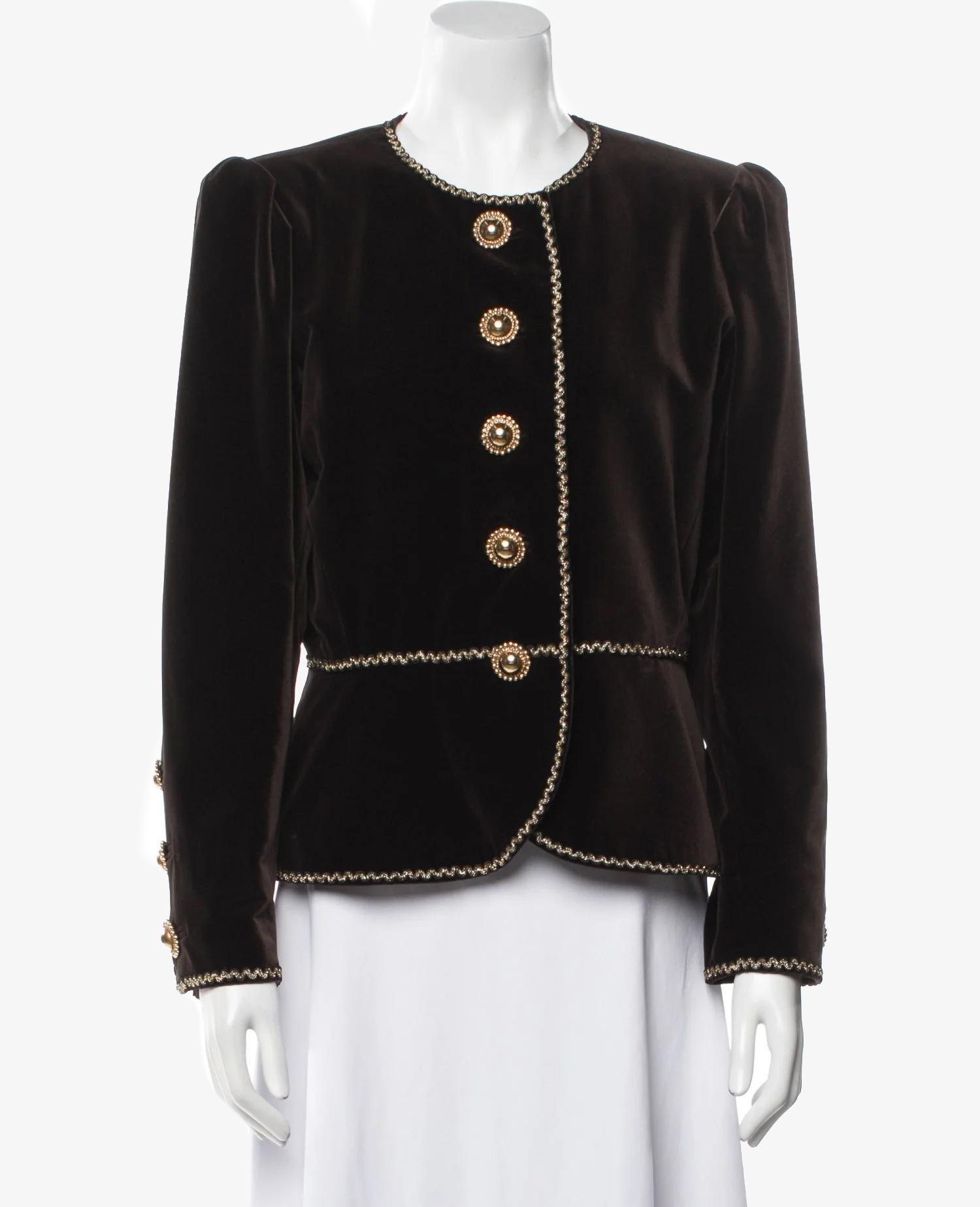 Chaqueta Yves Saint Laurent Rive Gauche Vintage en Bueno estado para la venta en New York, NY
