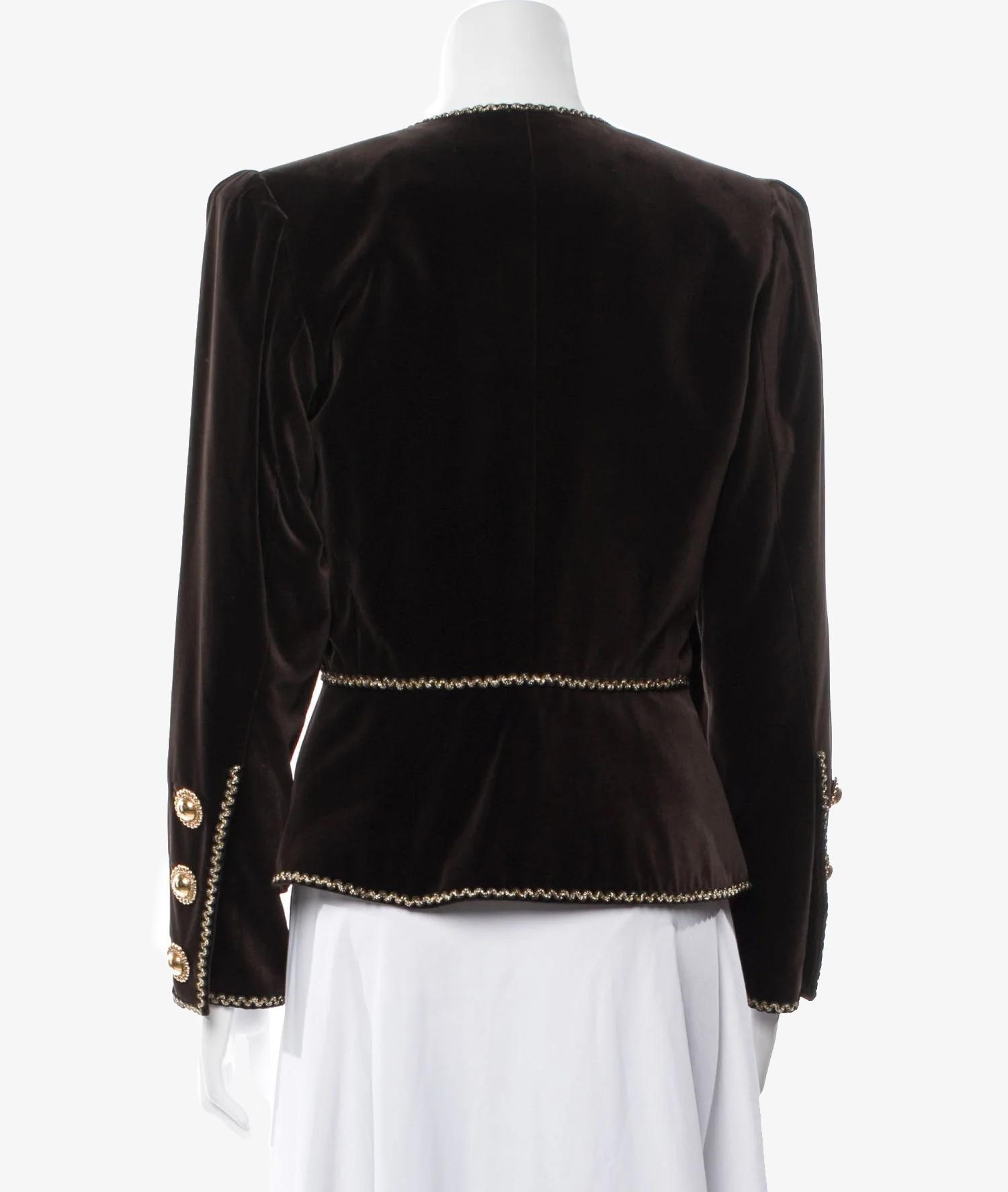 Chaqueta Yves Saint Laurent Rive Gauche Vintage en venta 1