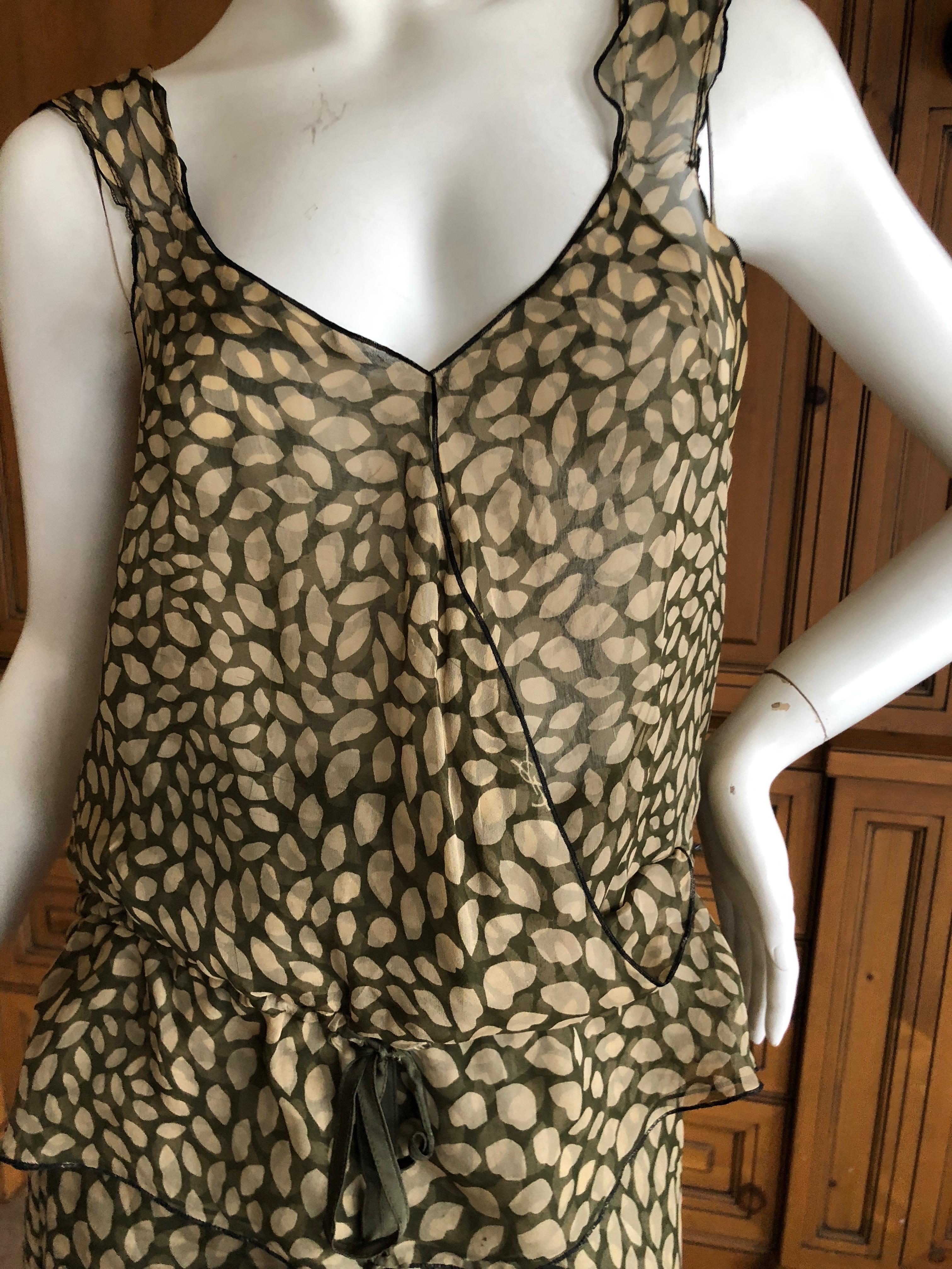 Yves Saint Laurent Rive Gauche Vintage Lips Print Two Piece Dress In Excellent Condition For Sale In Cloverdale, CA