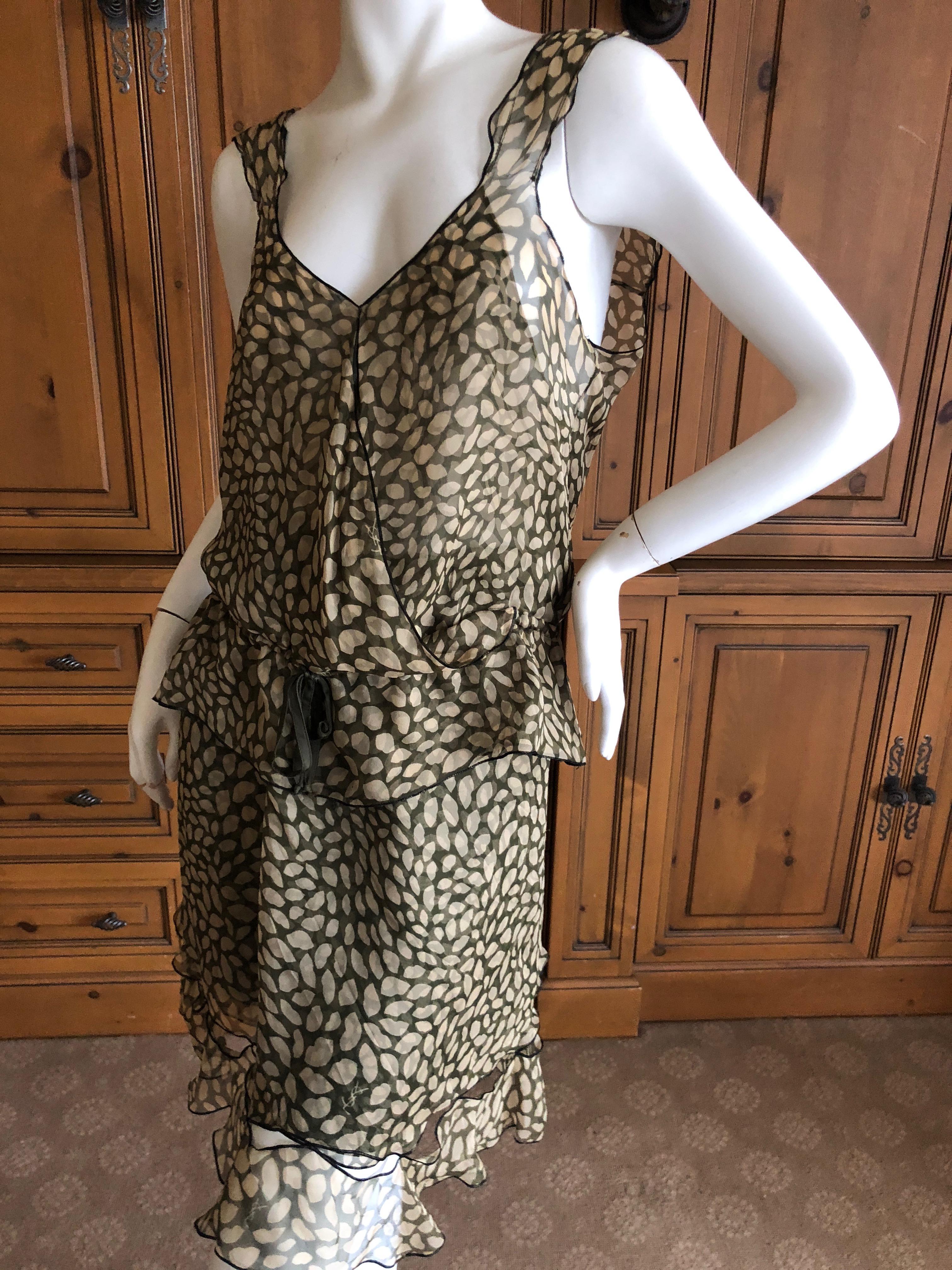 Yves Saint Laurent Rive Gauche Vintage Lips Print Two Piece Dress For Sale 1