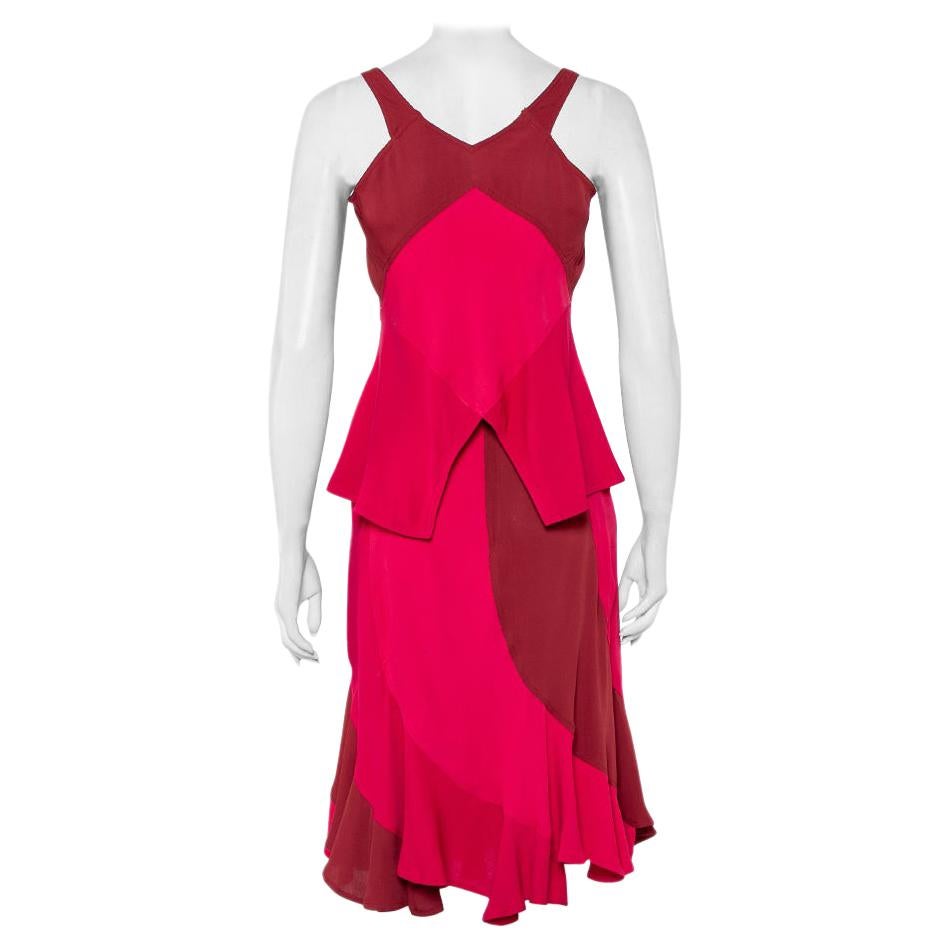 Vintage Yves Saint Laurent Crepe Chiffon Dress ADULTS