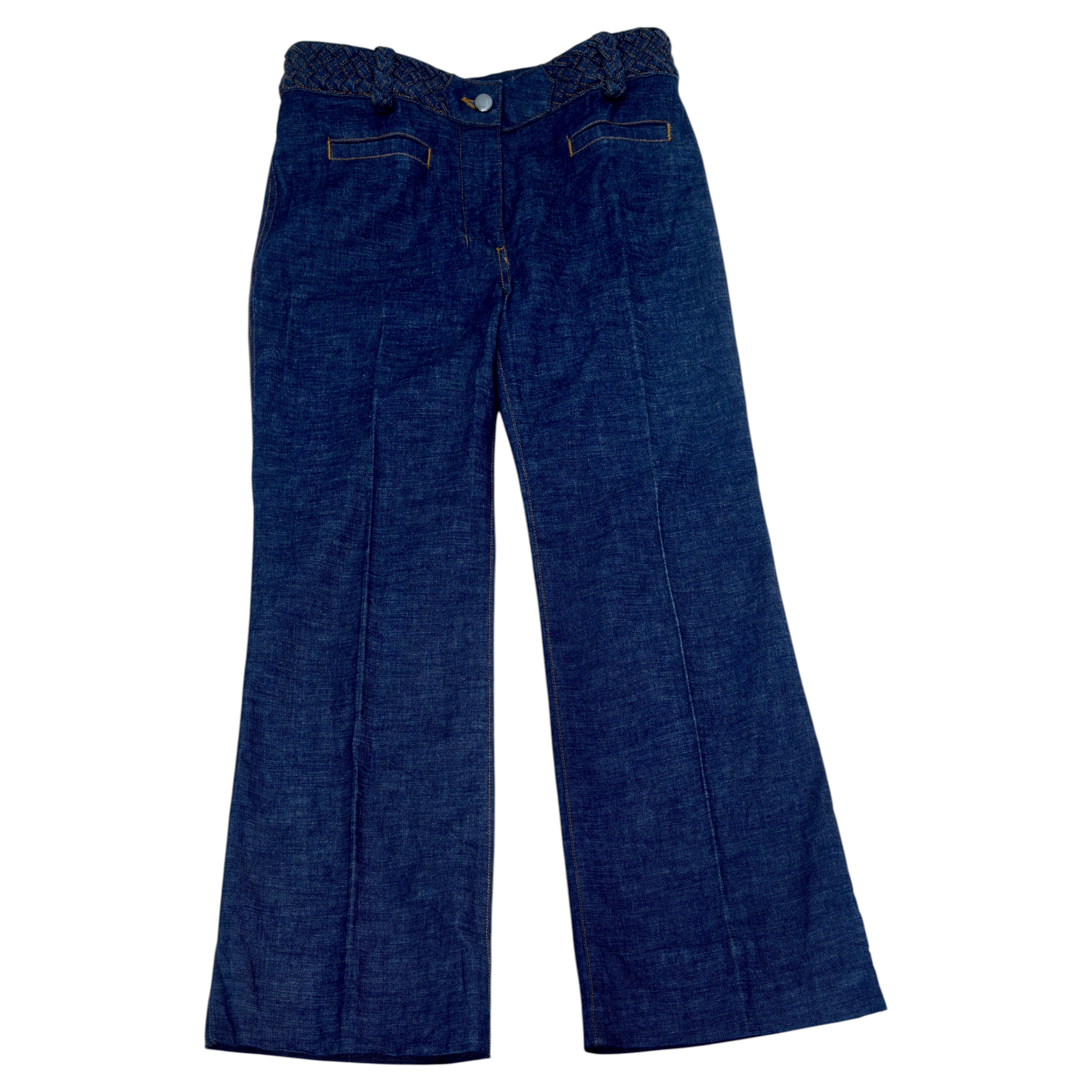 Vintage Yves Saint Laurent Rive Gauche Pants - 12 For Sale at
