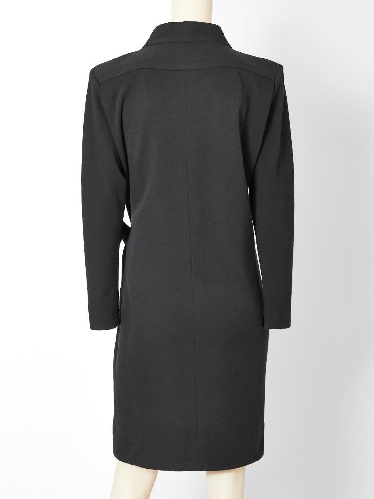 Yves Saint Laurent Rive Gauche Wrap Dress im Zustand „Gut“ in New York, NY