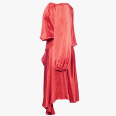 Yves Saint Laurent Ruched Evening Silk Dress -'00s