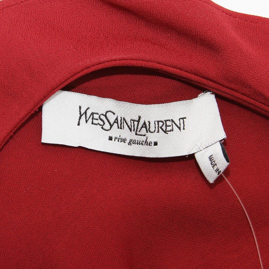 Yves Saint Laurent Ruffle Dress (Tom Ford For YSL) For Sale at 1stDibs ...