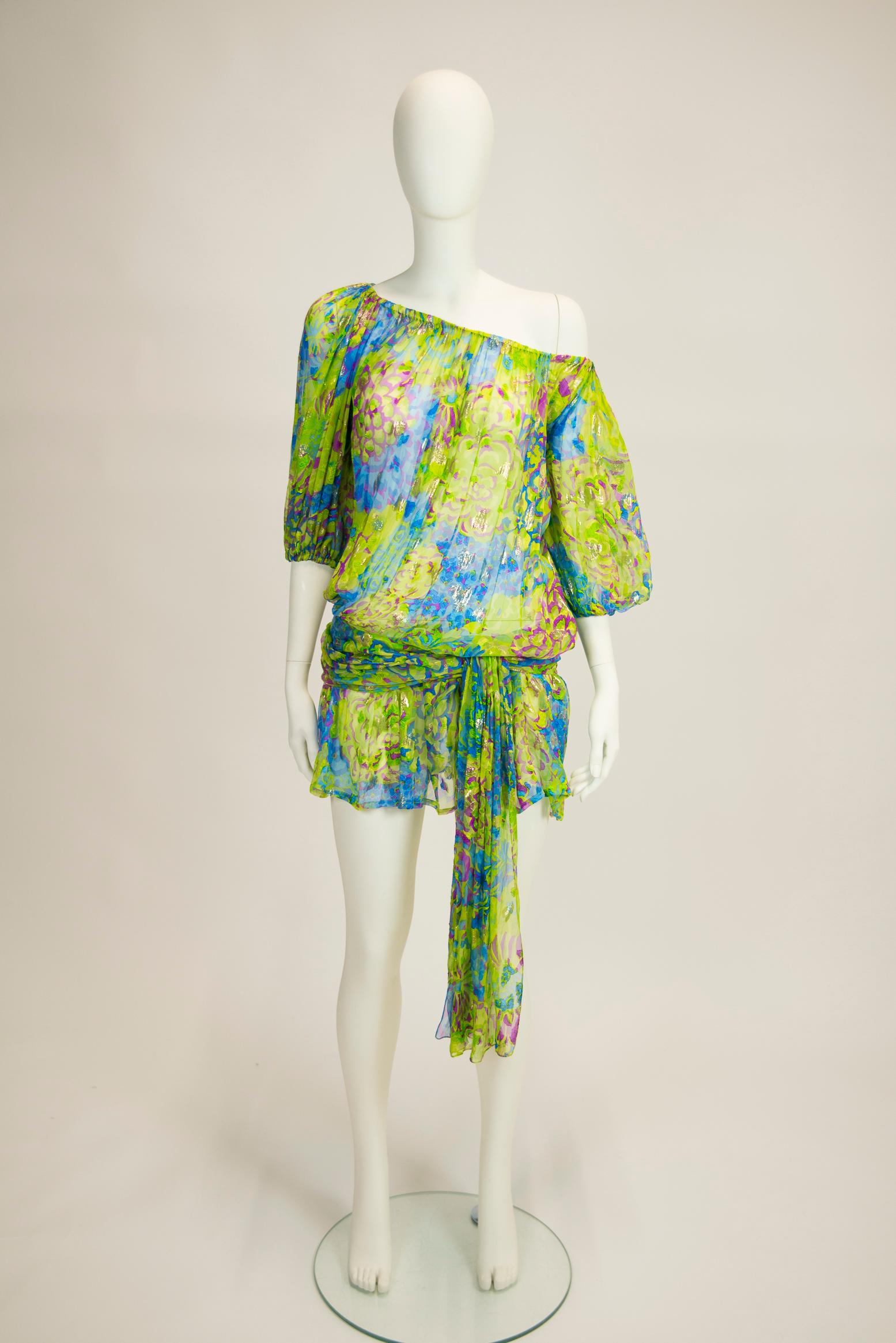 Modeled on the runway in an 