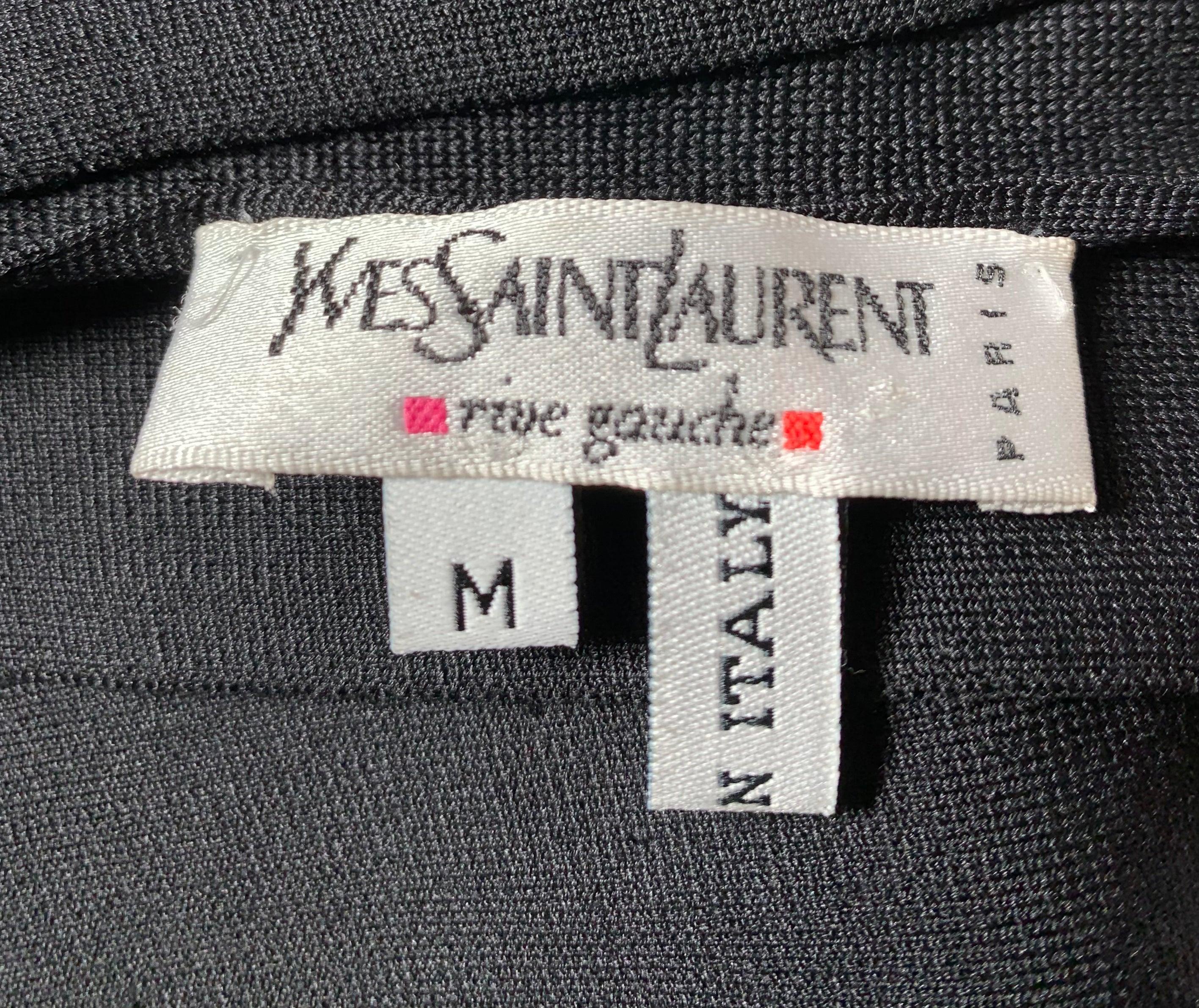 Yves Saint Laurent S/S RTW Tom Ford Pasarela Cinturón Bandage Top, 2001 en Excelente estado para la venta en Los Angeles, CA