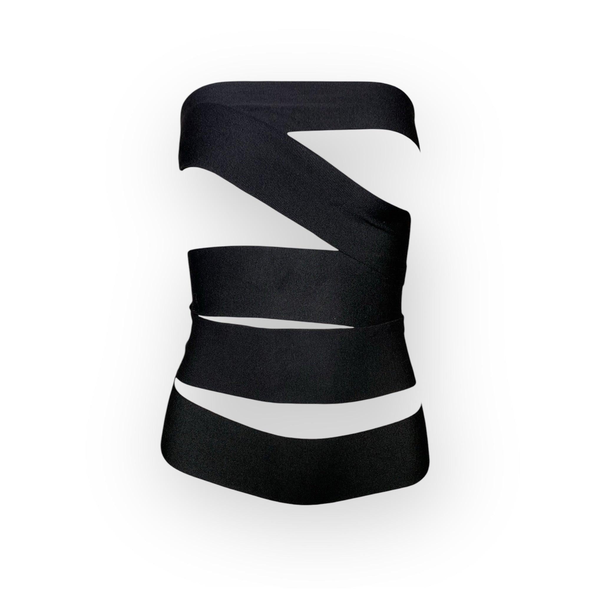 Yves Saint Laurent S/S RTW Tom Ford Pasarela Cinturón Bandage Top, 2001 en venta