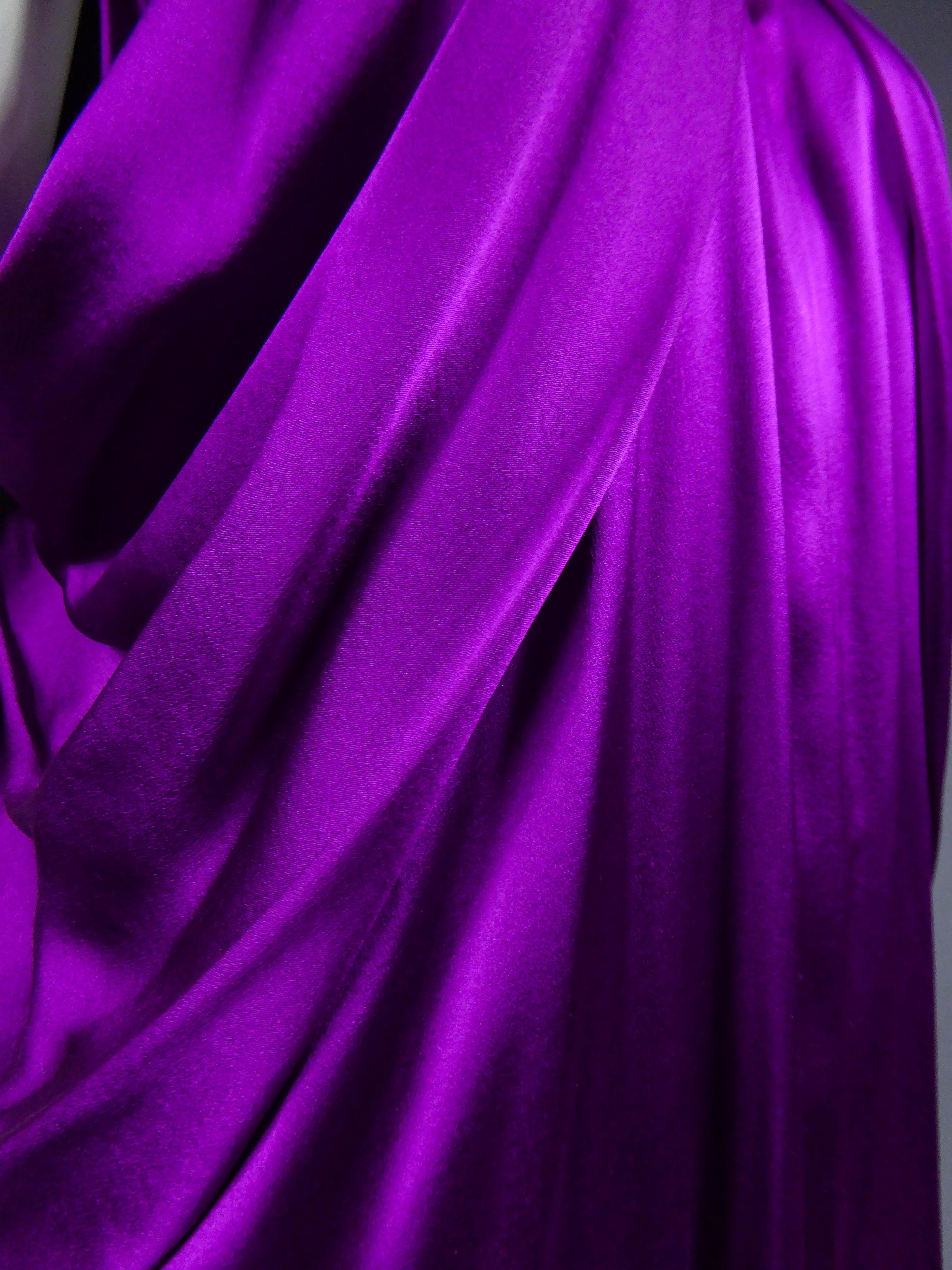 Abito in raso di Stefano Pilati for Yves Saint Laurent, Collezione 2008 in vendita 1