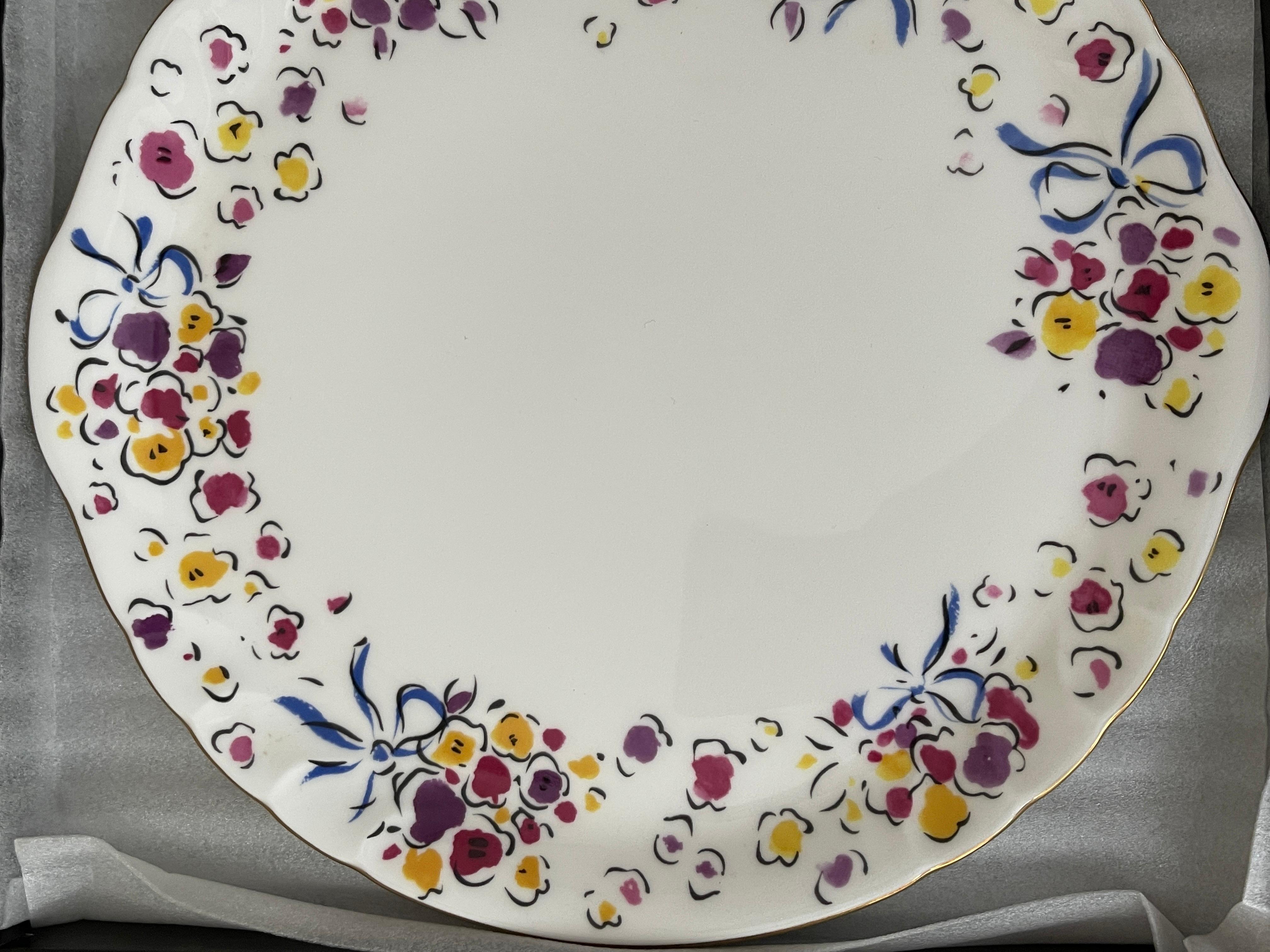 Gray Yves Saint Laurent Serving Plate