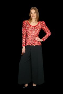 Yves Saint Laurent set by Yves Saint Laurent Haute Couture 1995-1996