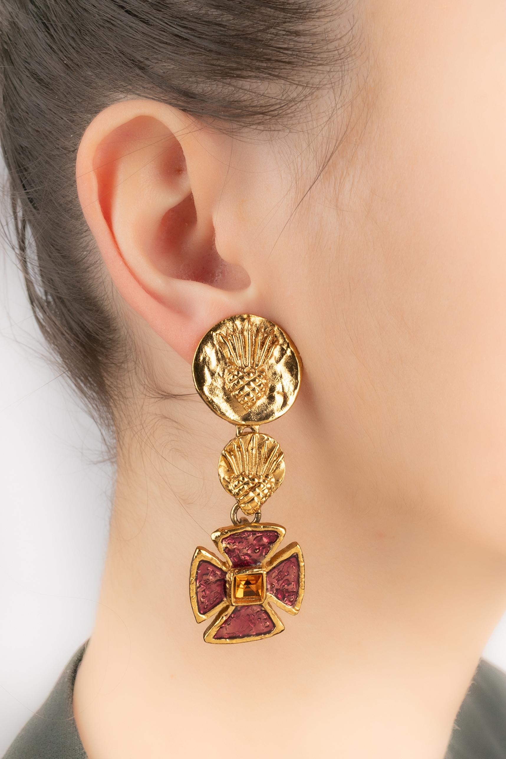 Conjunto de joyas Yves Saint Laurent en venta 9
