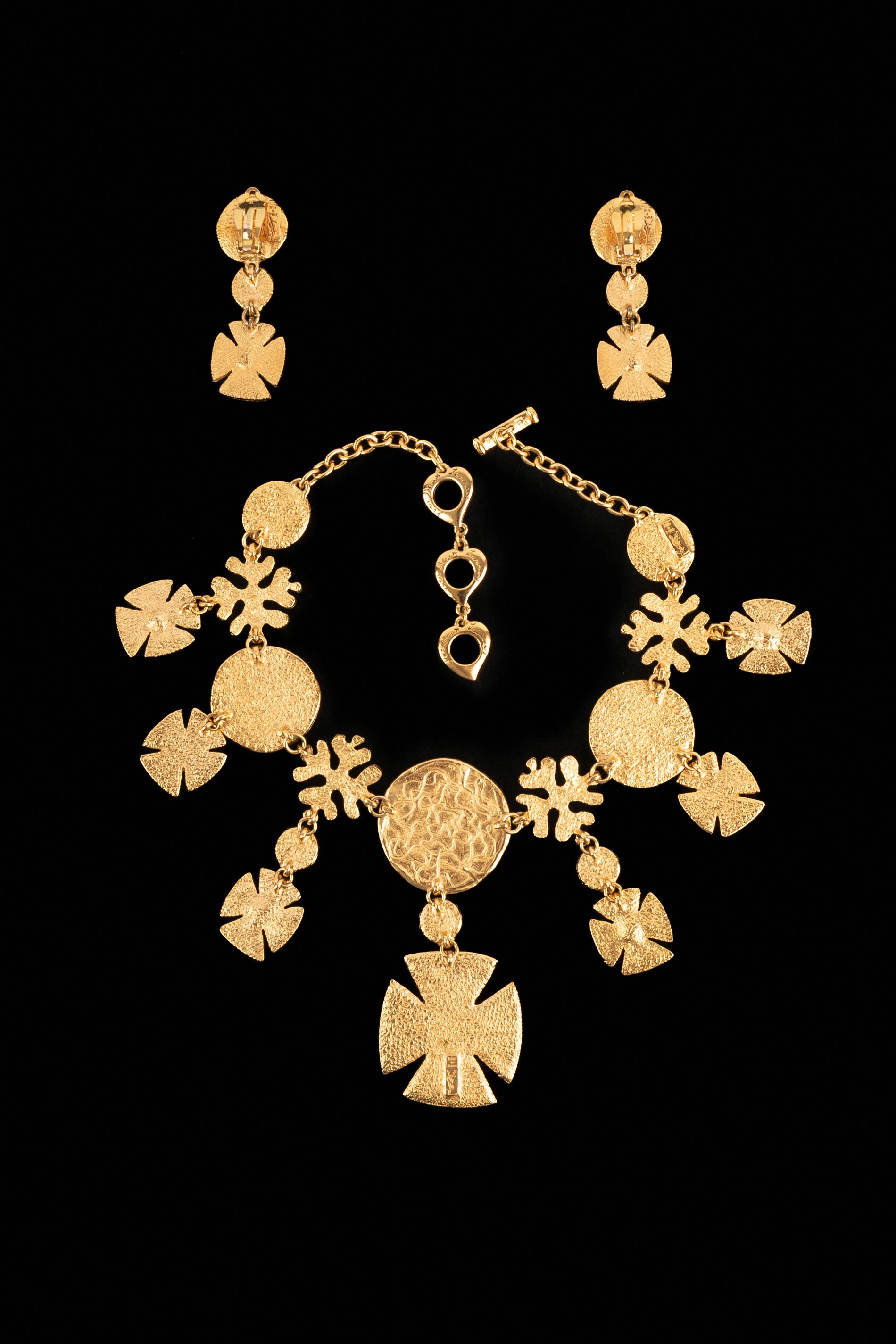 Conjunto de joyas Yves Saint Laurent en venta 1