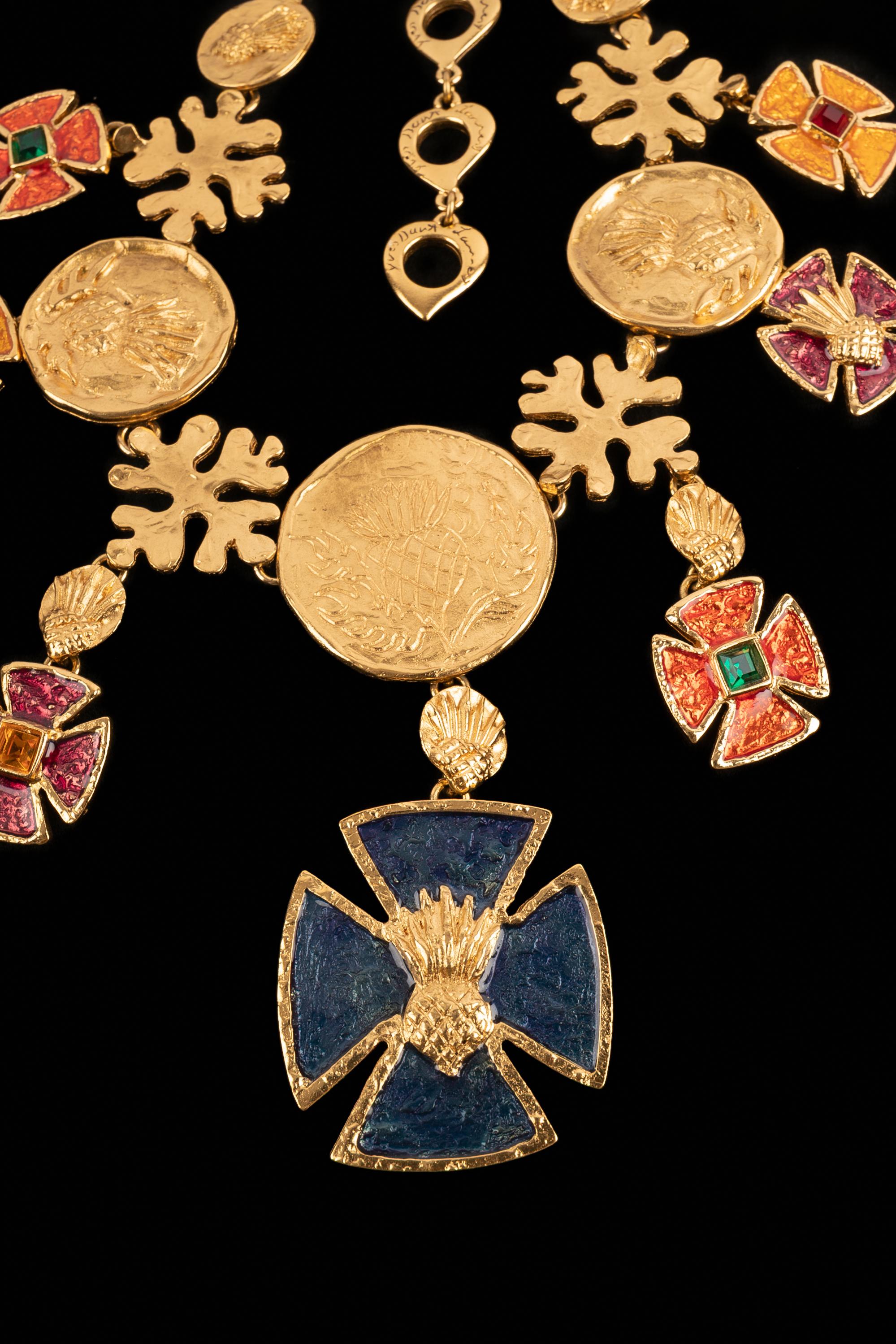 Conjunto de joyas Yves Saint Laurent en venta 3