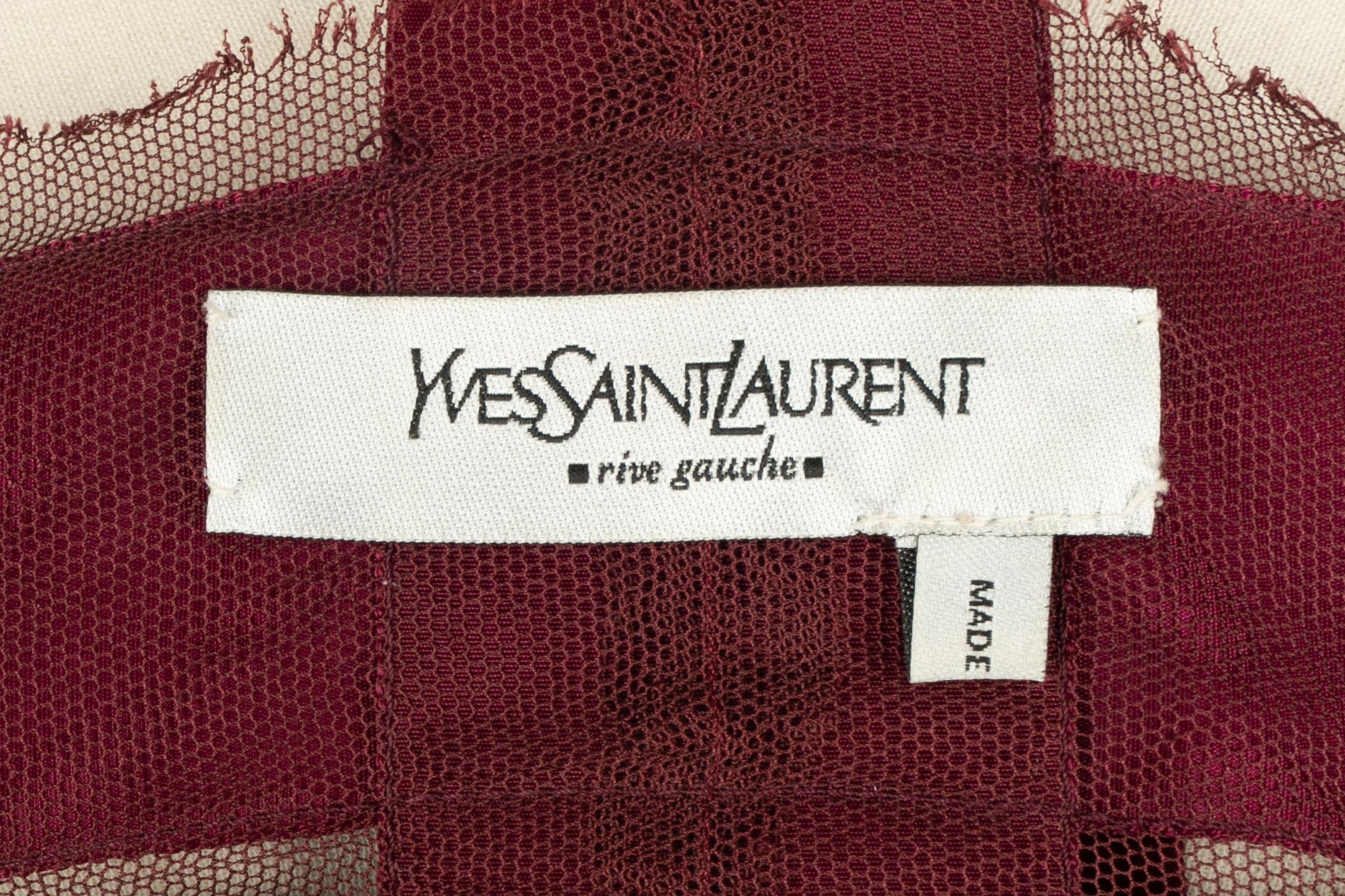 Yves Saint Laurent set Winter 2002 For Sale 9