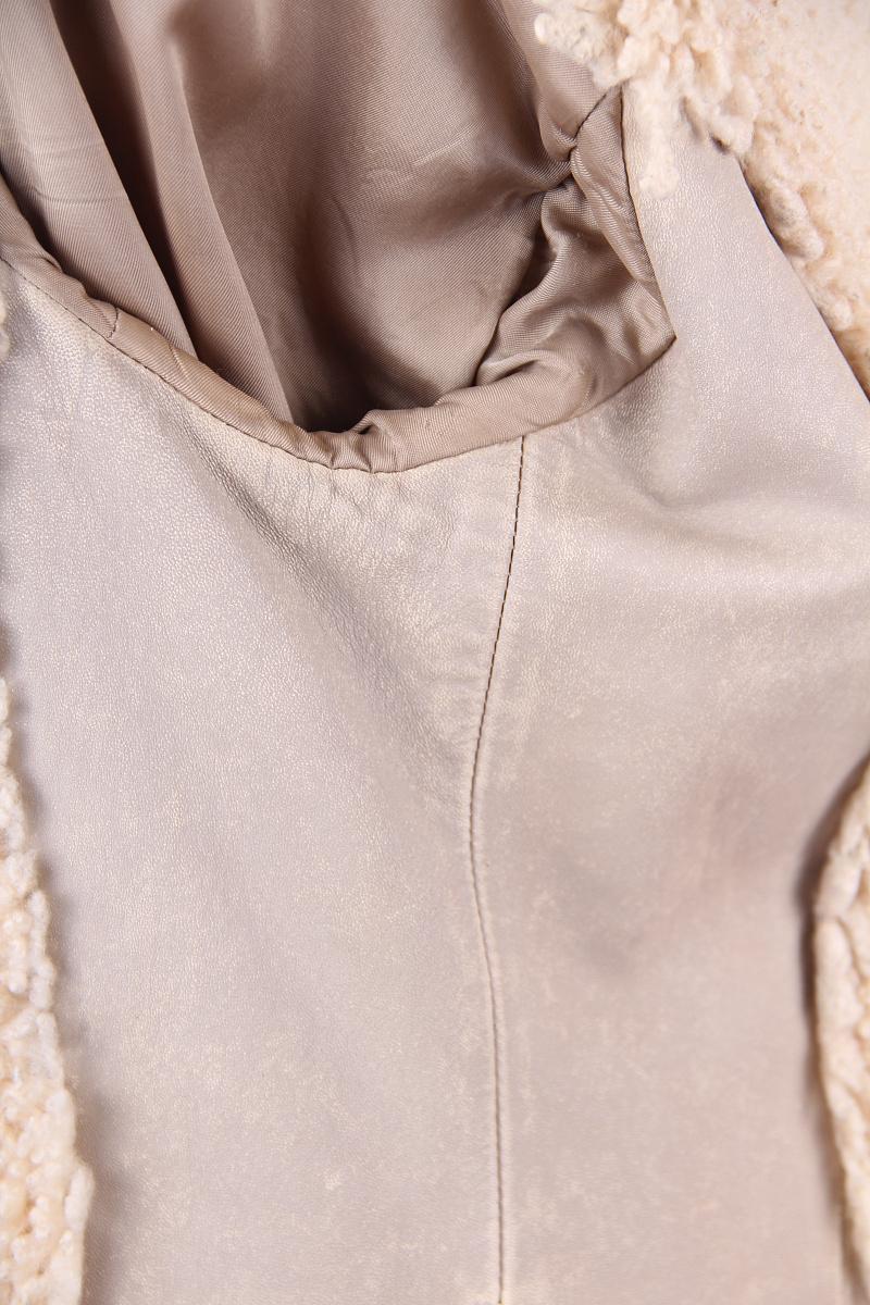Yves Saint Laurent sheepskin coat vintage For Sale 5