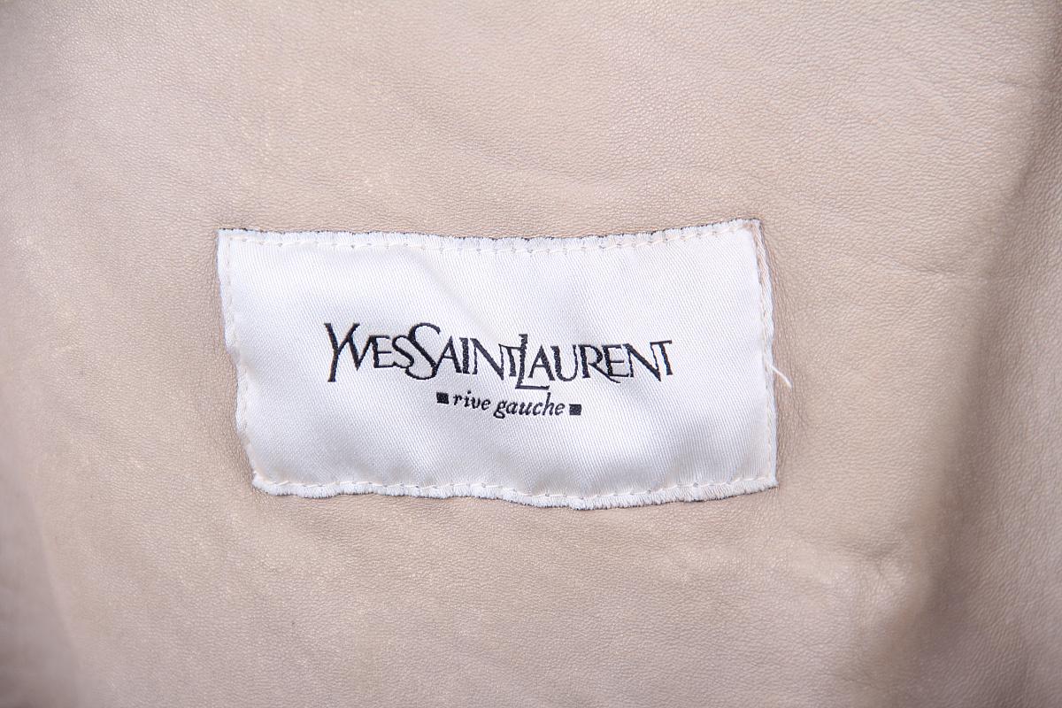 Yves Saint Laurent sheepskin coat vintage For Sale 6