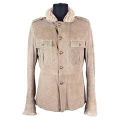 Yves Saint Laurent sheepskin coat vintage