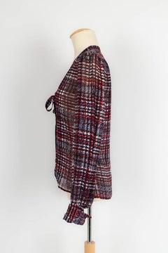 Yves Saint Laurent Sheer Chiffon Shirt