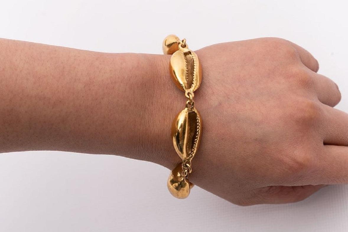 Women's Yves Saint Laurent Shell Bracelet For Sale