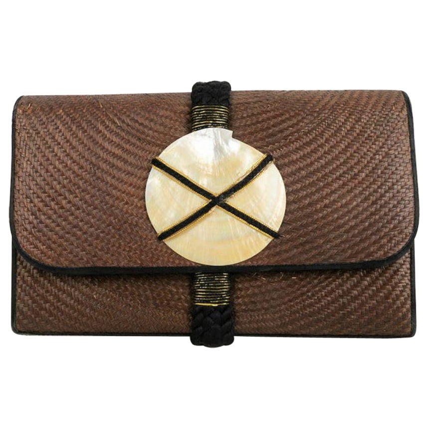 Bolso de concha Yves Saint Laurent