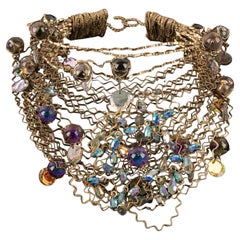 Yves Saint Laurent short necklace Haute Couture