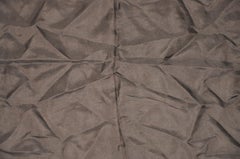 Yves Saint Laurent Signature YSL Logo Black Silk Handkerchief