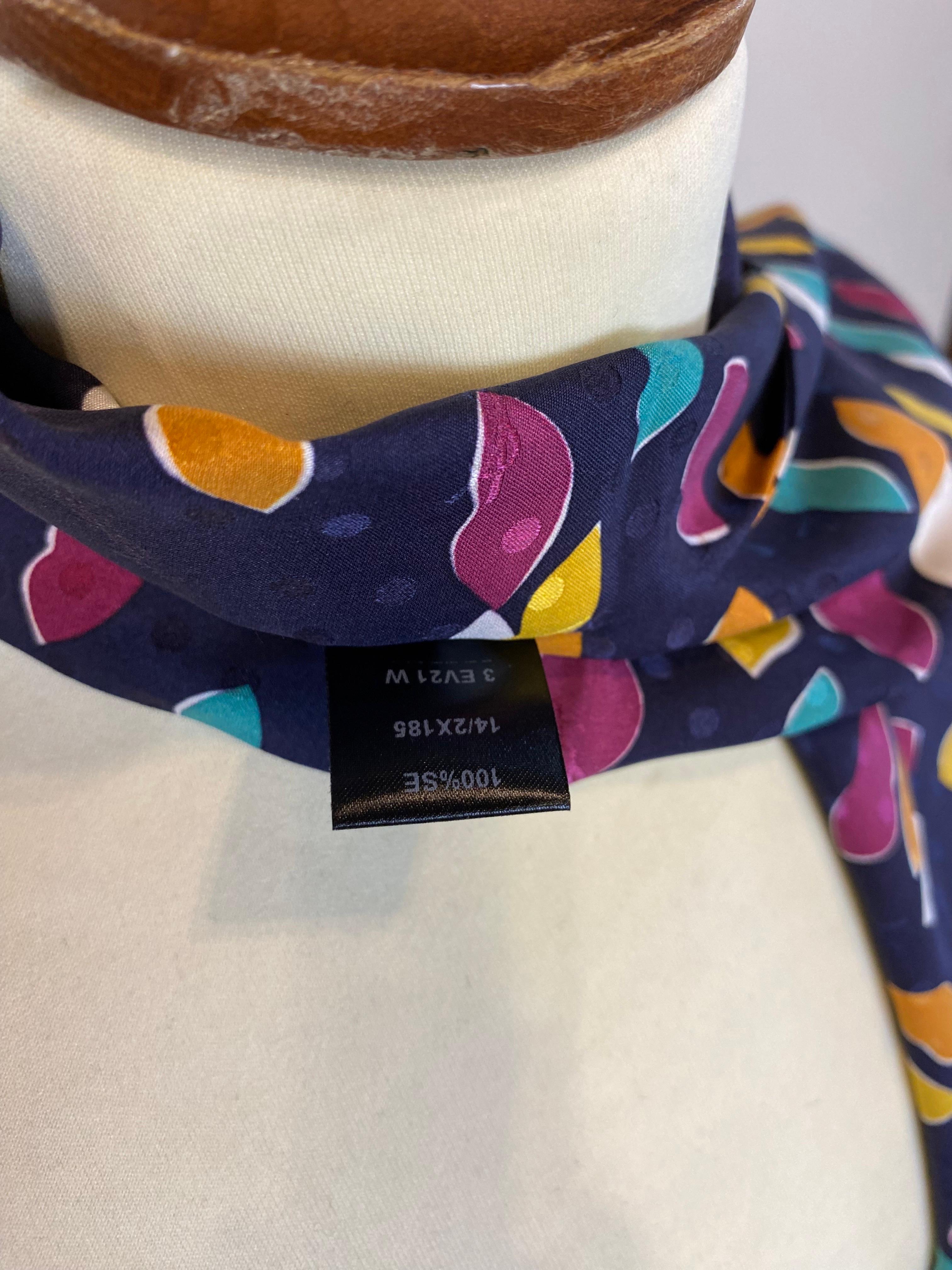 Yves Saint Laurent silk bandolier For Sale 2