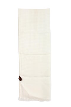 Yves Saint Laurent Seidenschal Beige Vintage 90s