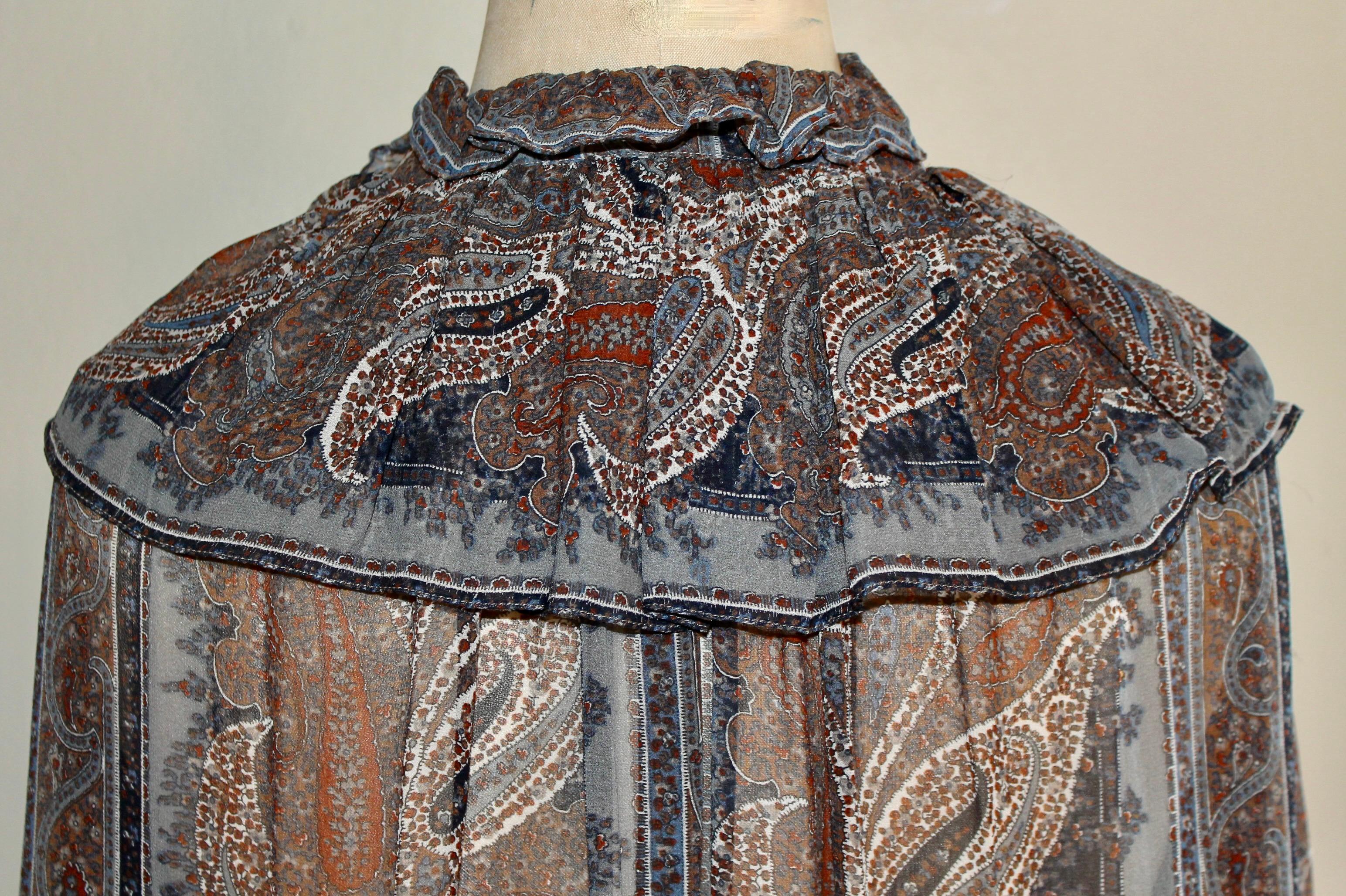 Yves Saint Laurent Silk Chiffon Outfit 8