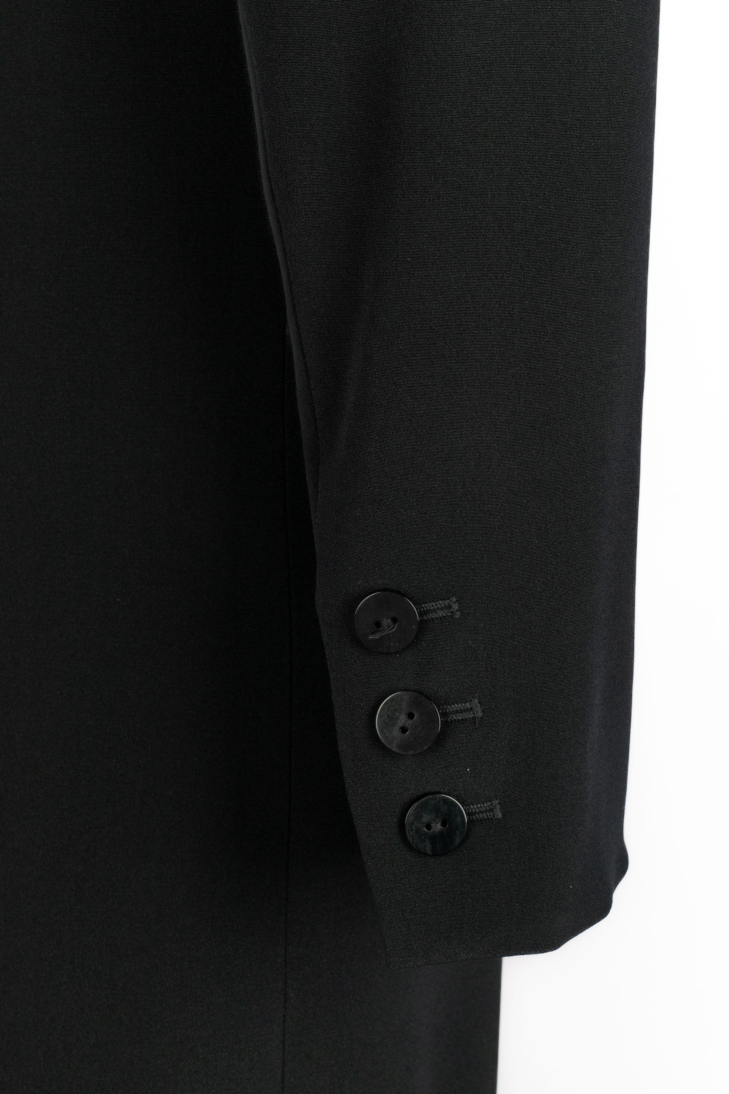 Yves Saint Laurent Seidenmantel im Angebot 3
