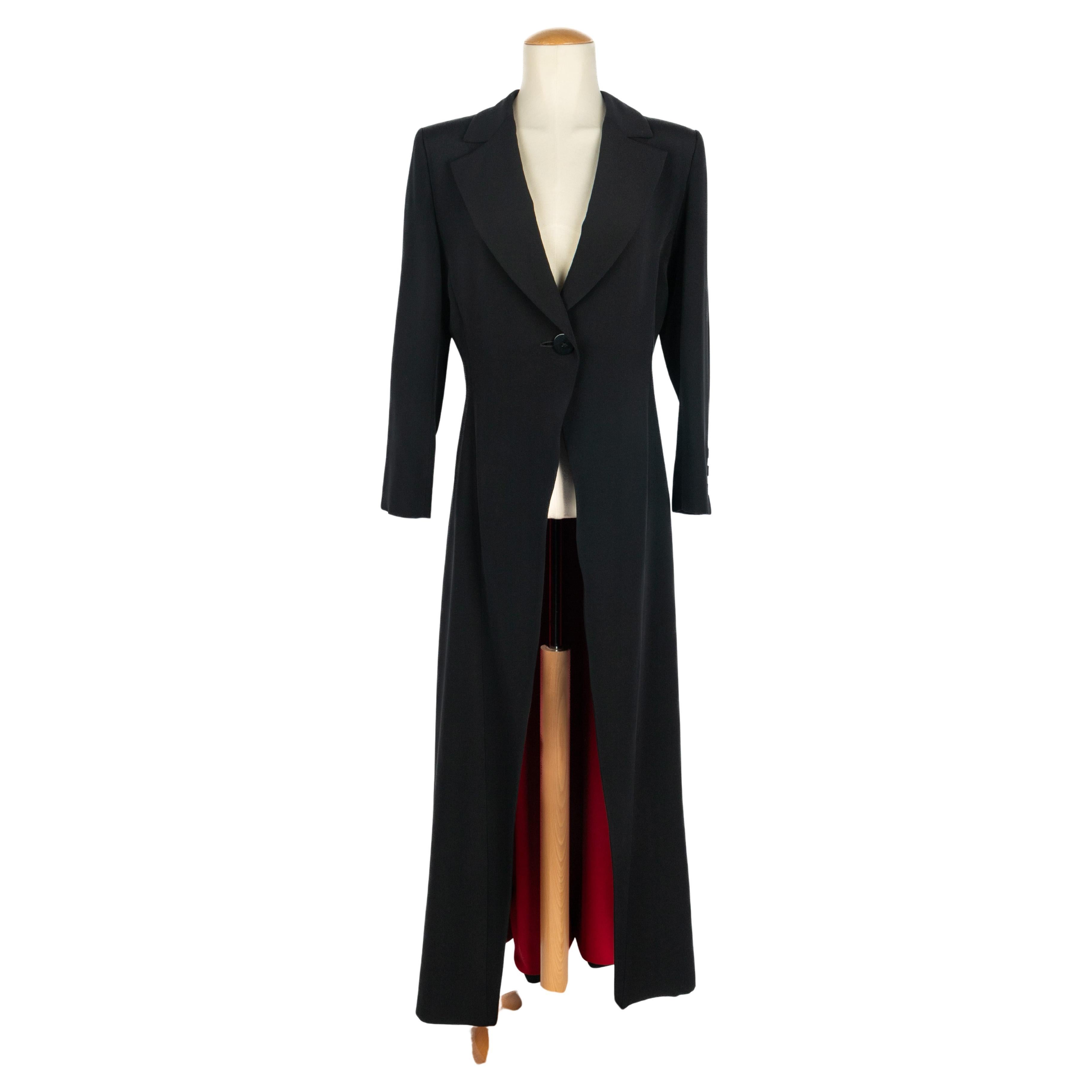 Yves Saint Laurent Seidenmantel im Angebot