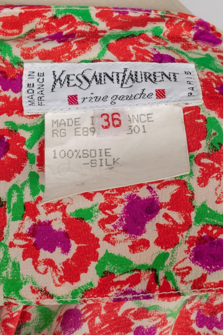 Yves Saint Laurent Silk Dress, 1989 For Sale 7