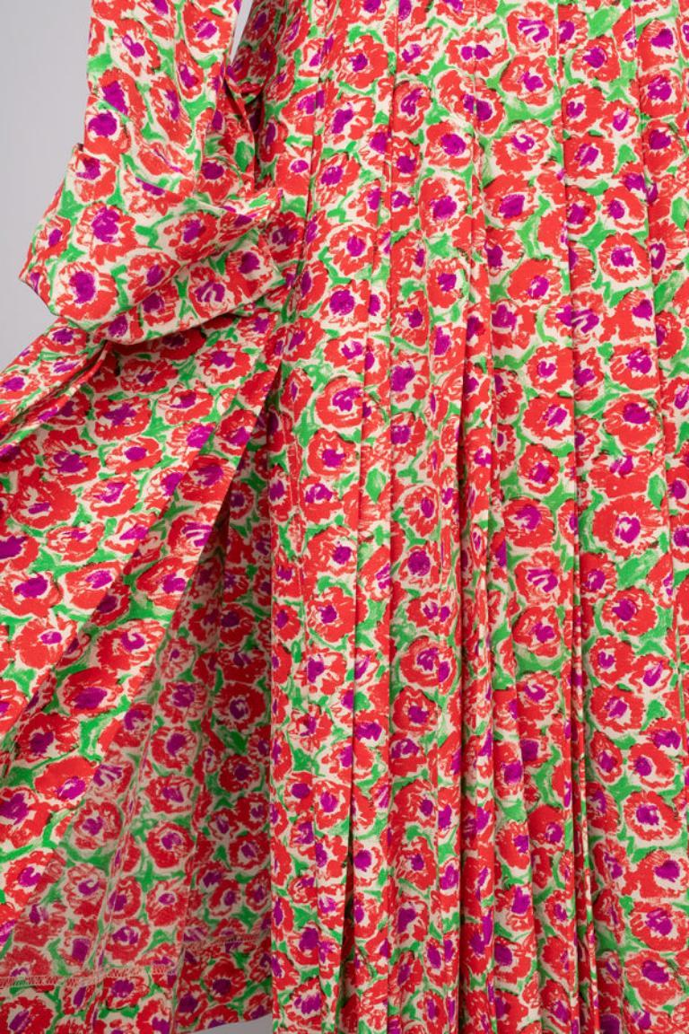 Yves Saint Laurent Silk Dress, 1989 For Sale 1