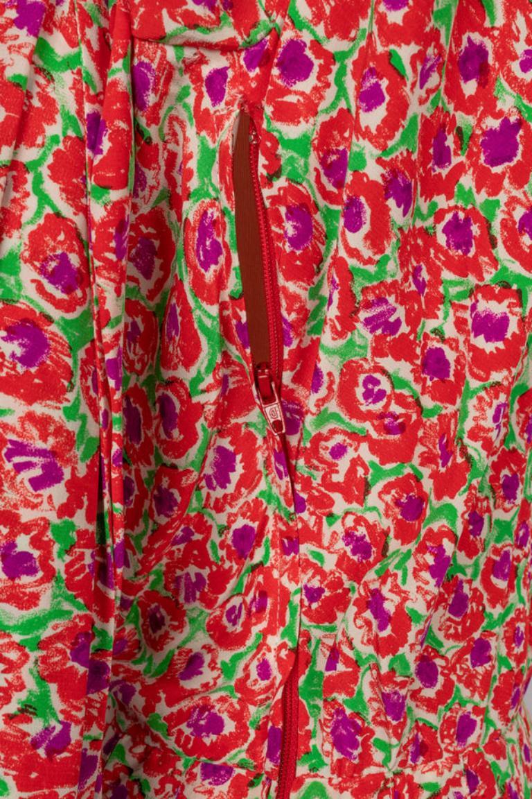 Yves Saint Laurent Silk Dress, 1989 For Sale 3