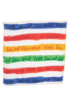 Yves Saint Laurent silk foulard