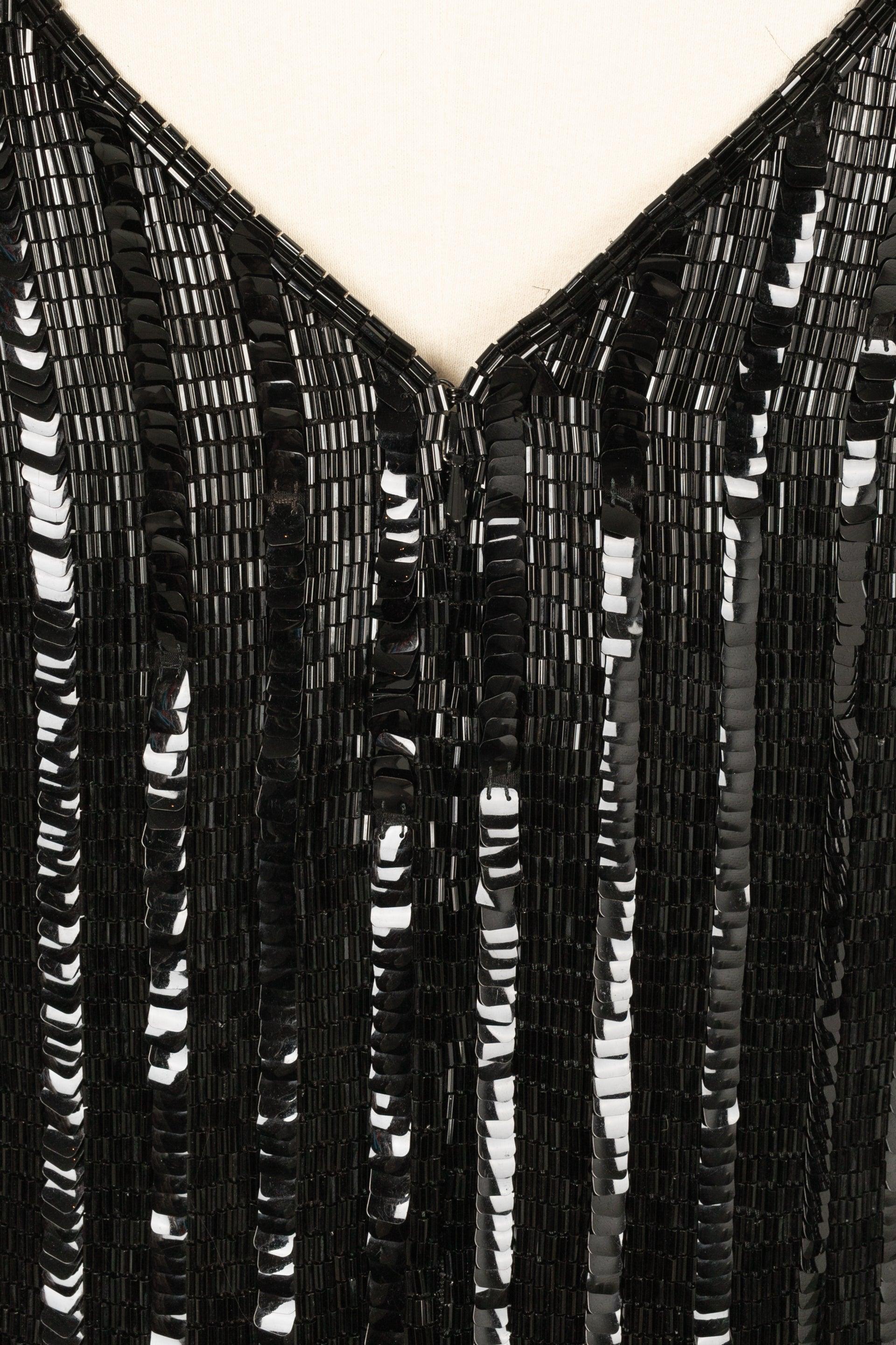 Yves Saint Laurent Silk Mid-Length Dress, 1998 For Sale 2