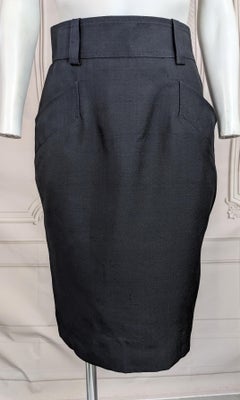 Yves Saint Laurent Bleistiftrock aus Seide