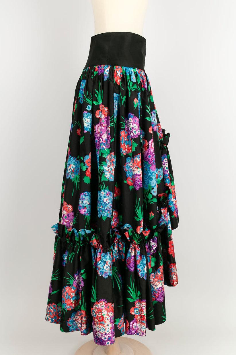 Women's Yves Saint Laurent Silk Skirt