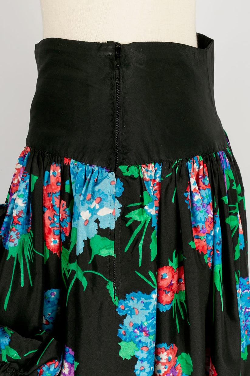 Yves Saint Laurent Silk Skirt 2